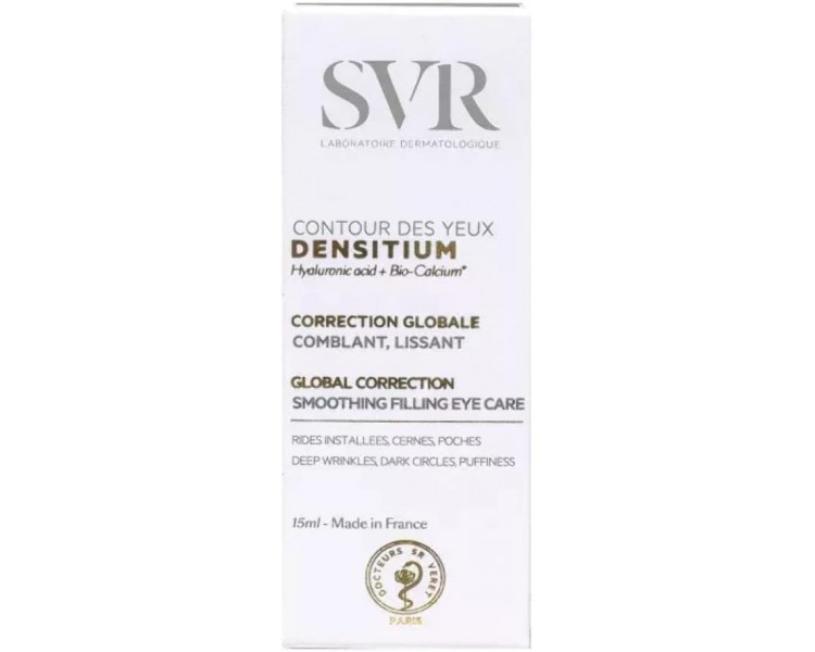 SVR Densitium - Crema para Contorno de Ojos Hyaluronic Acid 15ml