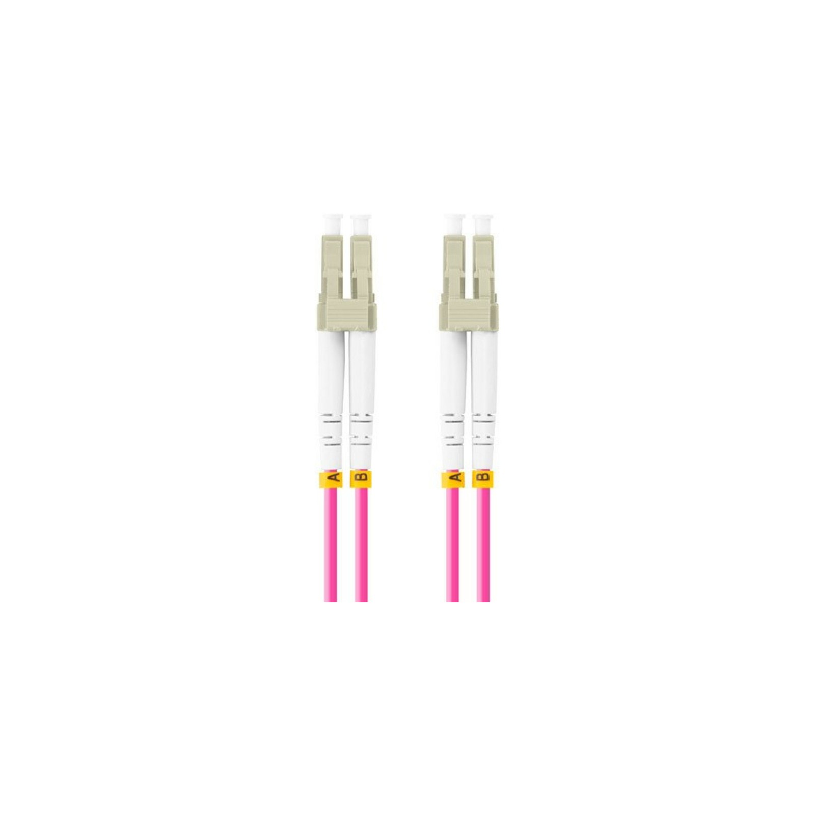 CABLE FIBRA OPTICA LANBERG 05 M MULTI LC UPC LC UPC DUPLEX OM4 50 125 LSZH VI