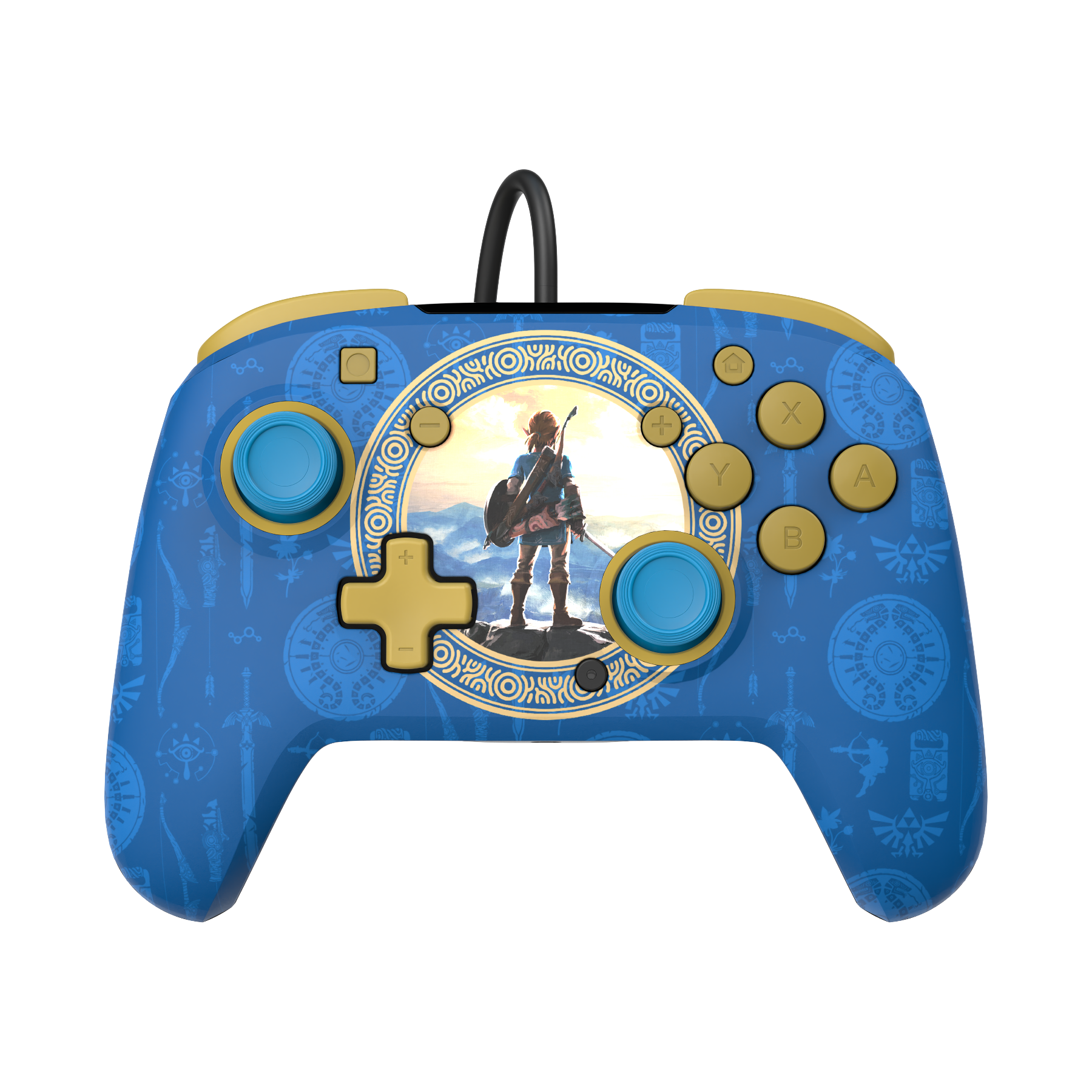 PDP Rematch Wired controller - Zelda Hyrule Blue