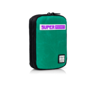 Blaze Evercade Hmt Super Pocket Fabric Case - Green/Black