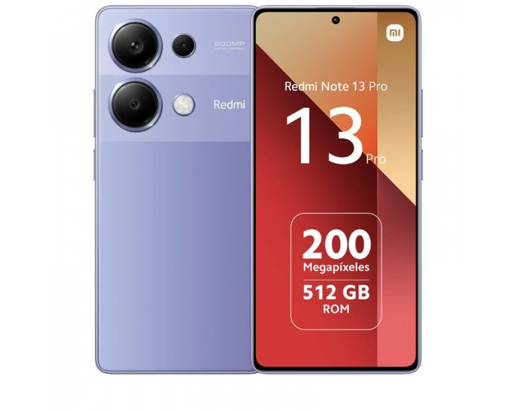 XIAOMI REDMI NOTE 13 PRO 6,67" FHD+ 12GB/512GB 16MP/200MP LAVANDER PURPLE