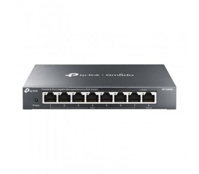 ph2TL RP108GE h2h28 Port Gigabit Managed Reverse PoE Switch h2ul li7 entradas PoE y 1 salida PoE Puertos RJ45 de 10 100 1000 Mb