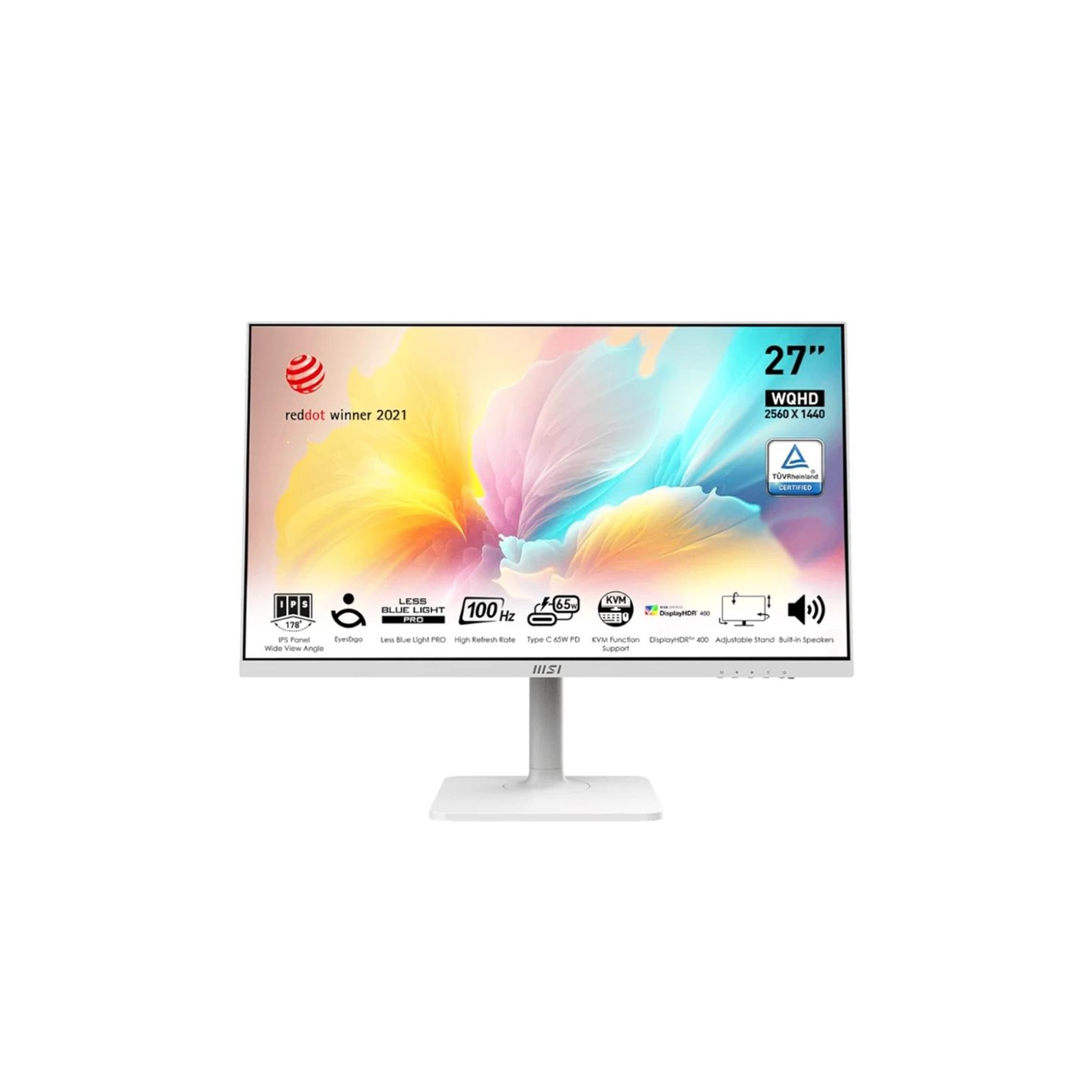 Monitor msi md272qxpw 27pulgadas wqhd 60hz