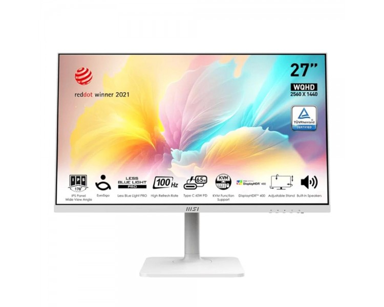 Monitor msi md272qxpw 27pulgadas wqhd 60hz