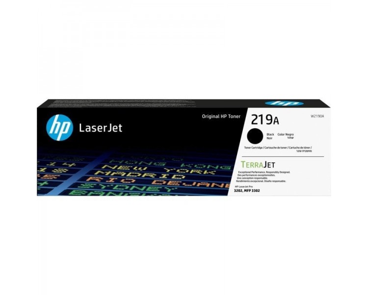 ph2Cartucho de toner Original HP LaserJet 219A negro W2190A h2Los cartuchos de toner HP TerraJet estan disenados para un uso ef