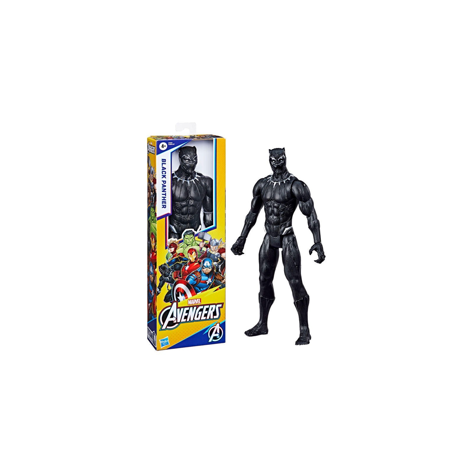 Figura Black Panther Deluxe Titan Hero Vengadores Avengers M