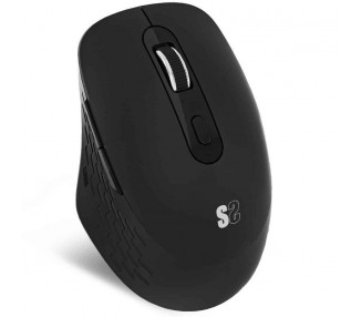 h2CURVE ERGO DUAL MOUSE BATTERY BLACK h2divCon un elegante diseno ergonomico y un comodo apoyo para el pulgar este raton ha sid