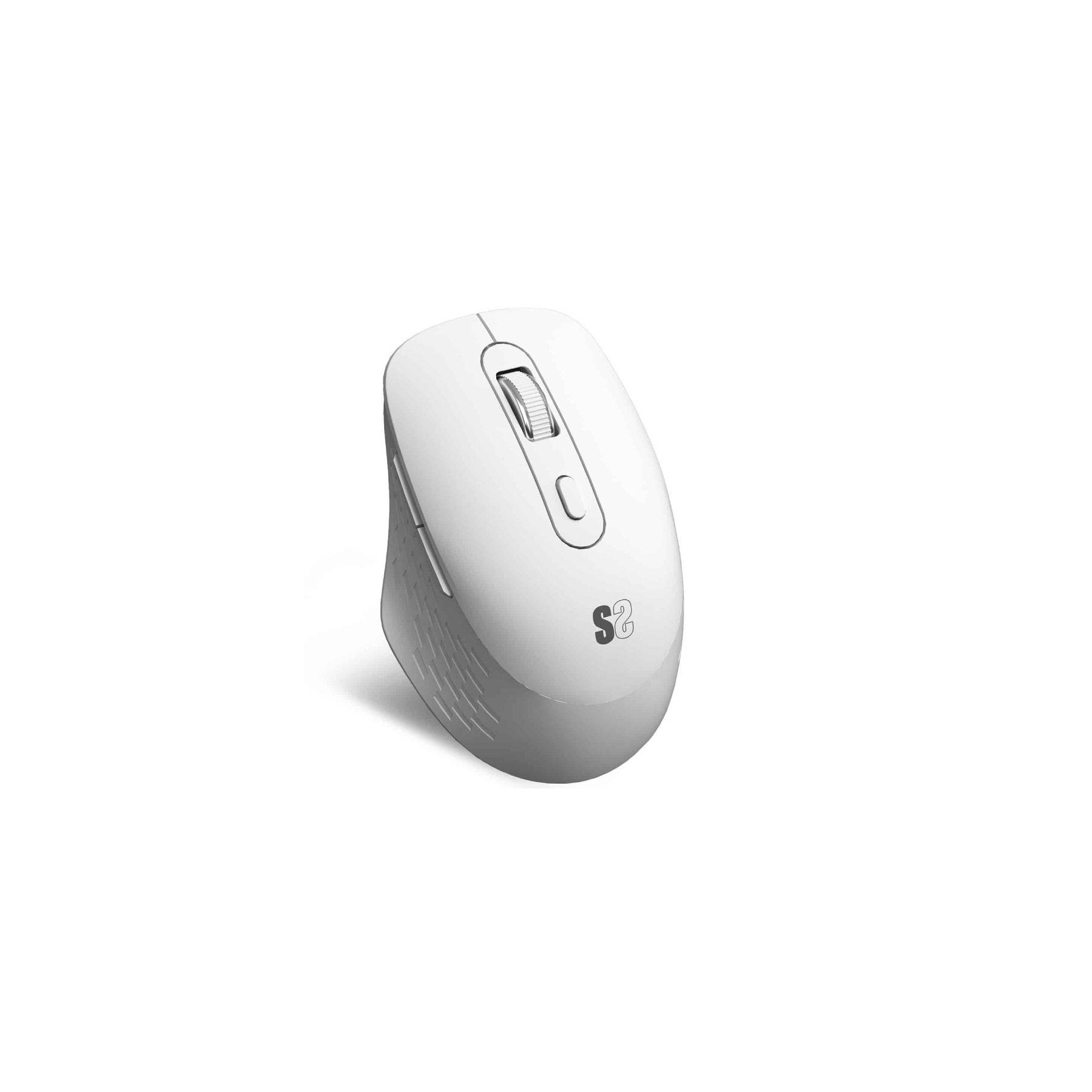 ph2CURVE ERGO DUAL MOUSE BATTERY WHITE h2pCon un elegante diseno ergonomico y un comodo apoyo para el pulgar este raton ha sido