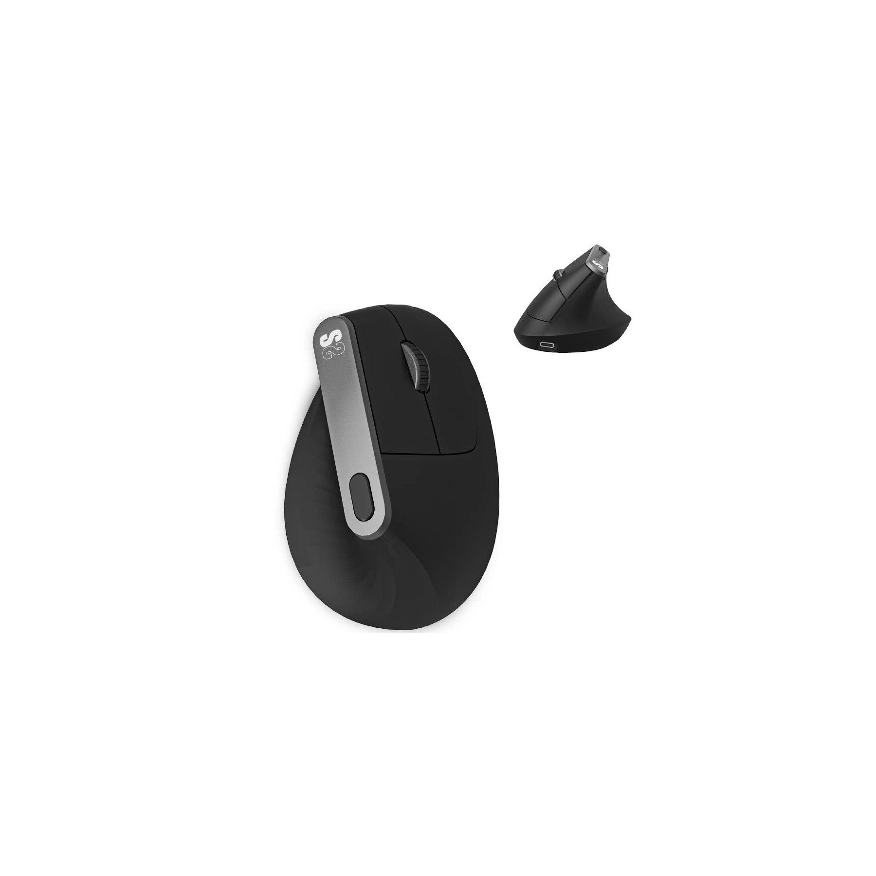 h2NATURE VERTICAL ERGO DUAL MOUSE BATTERY BLACK h2pAqui tienes uno de los ratones mas completos del mercado dual para conectarl