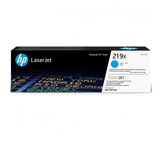 p ph2Cartucho de Toner Original HP LaserJet 219X de alta capacidad cian h2pLos cartuchos de toner HP TerraJet se han disenado p