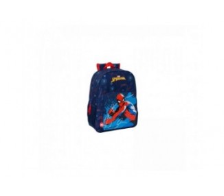 Mochila Neon Spiderman Marvel 42Cm Adaptable
