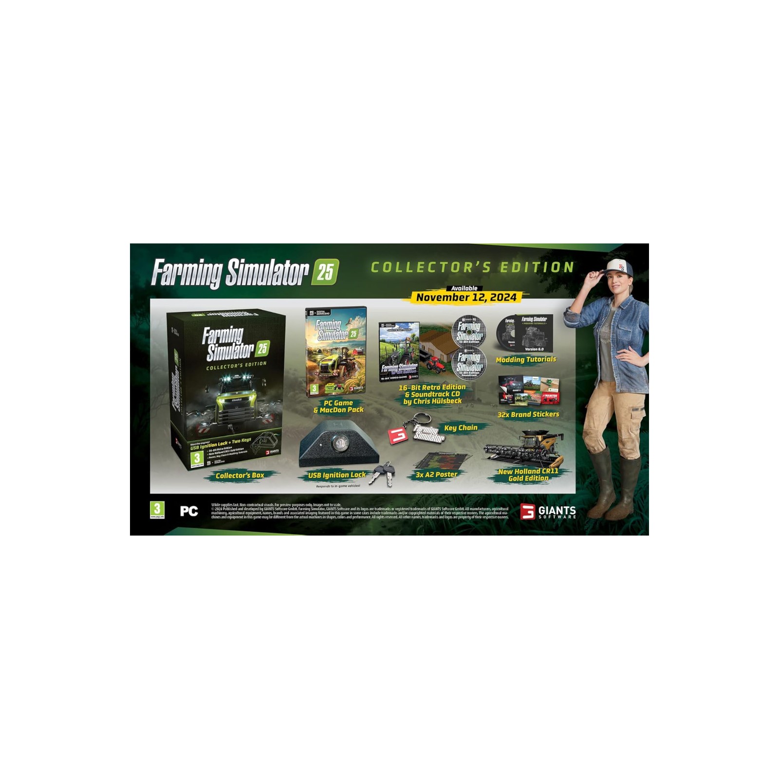 FARMING SIMULATOR 25 COLLECTOR´S EDITION