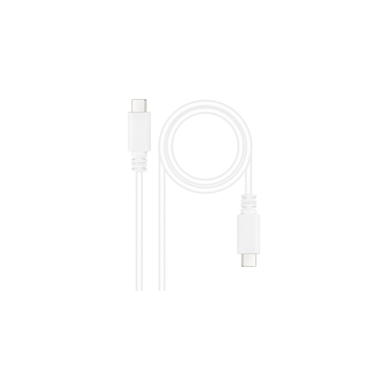 h2Cable USB 20 3A tipo USB C M USB C M Blanco 1 m h2divbr divdivh2Especificacion h2pulliIdeal para conectar su nuevo dispositiv