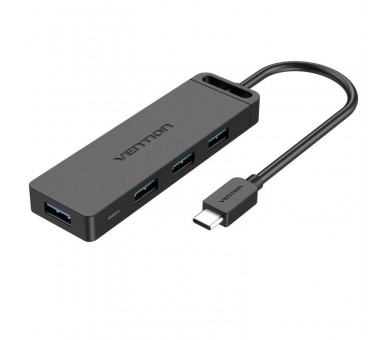 p ph2Hub USB 30 de tipo C a 4 puertos h2ul liConcentrador USB C extendido Este adaptador de concentrador USB C funciona con las