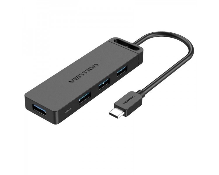 p ph2Hub USB 30 de tipo C a 4 puertos h2ul liConcentrador USB C extendido Este adaptador de concentrador USB C funciona con las