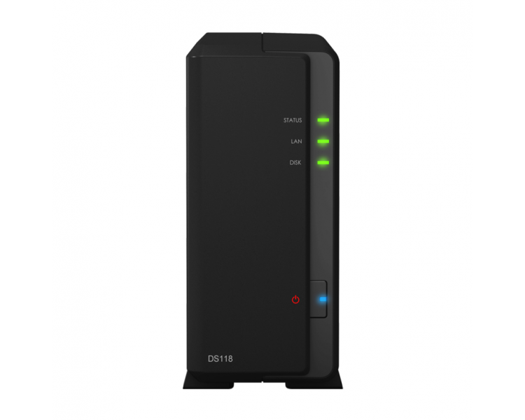 NAS SYNOLOGY DS118 DISKSTATION 1 BAY CPU 14 GHZ 4 NUCLEOS