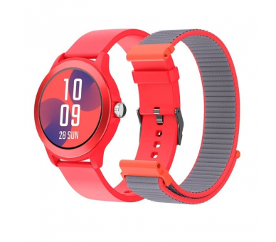 ph2SPC SMARTEE DUO VIVO h2pSmartwatch de 1278221 con pantalla tactil de alta definicion 3 colores disponibles 2 correas interca