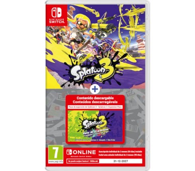 SPLATOON 3 + EXPANSION PASS + 3 MESES NSO