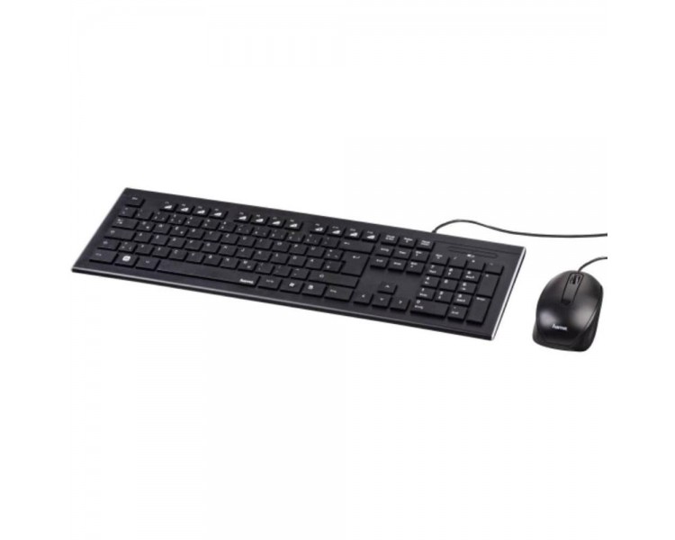 Teclado raton hama cortino usb