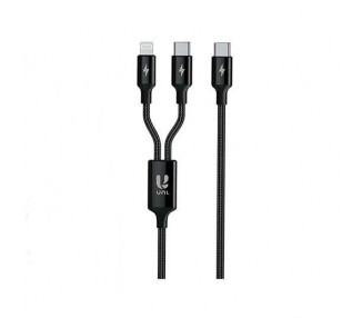 CABLE UNI USB TIPOC A USB TIPOC Y LIGHTNING