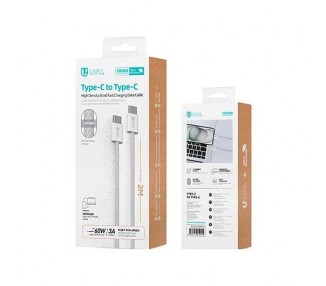 CABLE UNICO USB TIPOC A USB TIPOC 60 W 3A