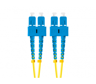 CABLE DE FIBRAOPTICA LANBERG 2M MONO SC UPC SC UPC DUPLEX G657A1 LSZH AMARILL