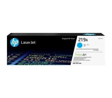 ph2Cartucho de toner Original HP LaserJet 219A cian W2191A h2Los cartuchos de toner HP TerraJet estan disenados para un uso efi