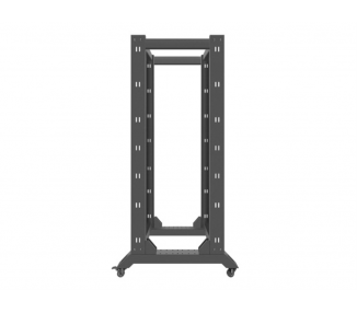 ARMARIO LANBERG ABIERTO RACK 19 32U 600X800 NEGRO