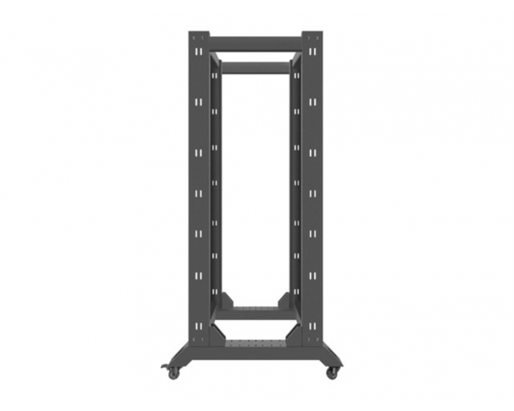 ARMARIO LANBERG ABIERTO RACK 19 32U 600X800 NEGRO