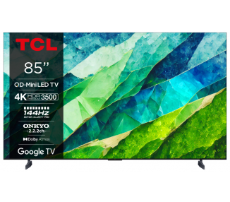 TV TCL 85 85C855 UHD MINILED QLED GOOGLETV 144HZ