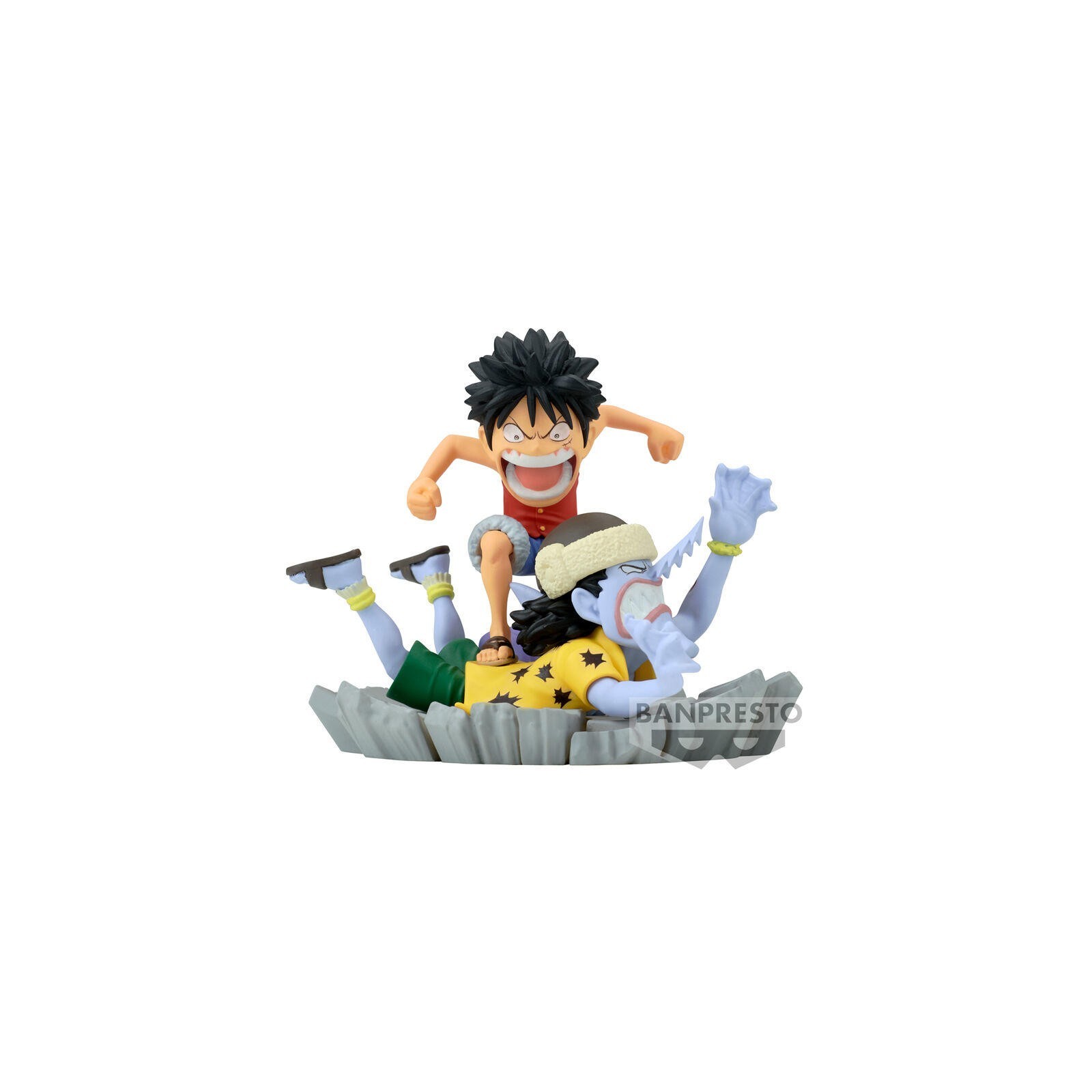 ONE PIECE WORLD COLLECTABLE FIGURE LOG STORIES-MONKEY.D.LUFF