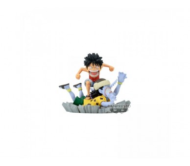 ONE PIECE WORLD COLLECTABLE FIGURE LOG STORIES-MONKEY.D.LUFF