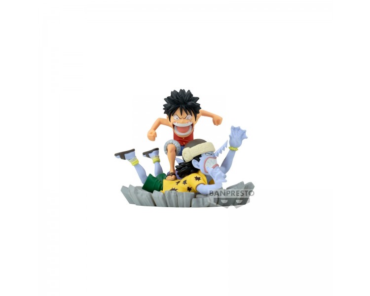 ONE PIECE WORLD COLLECTABLE FIGURE LOG STORIES-MONKEY.D.LUFF