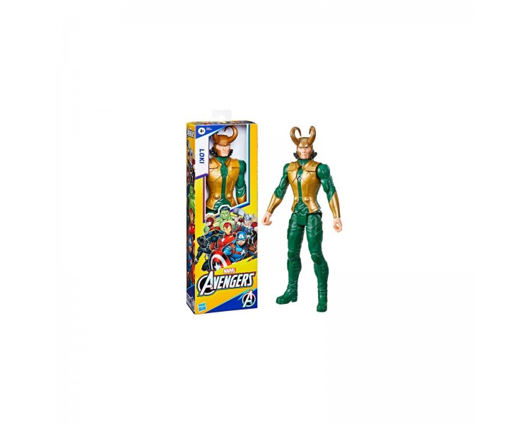 Figura Loki Deluxe Titan Hero Vengadores Avengers Marvel 30C
