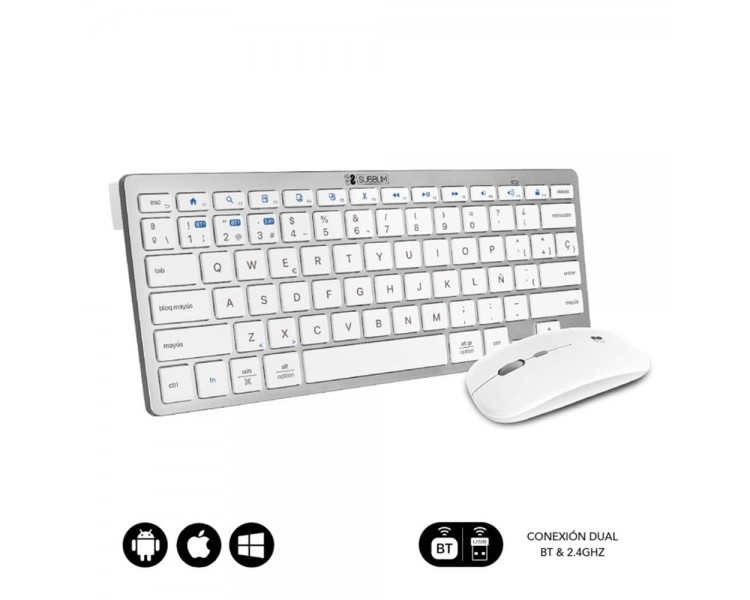 Teclado raton subblim subkbc oco010 inalambrico