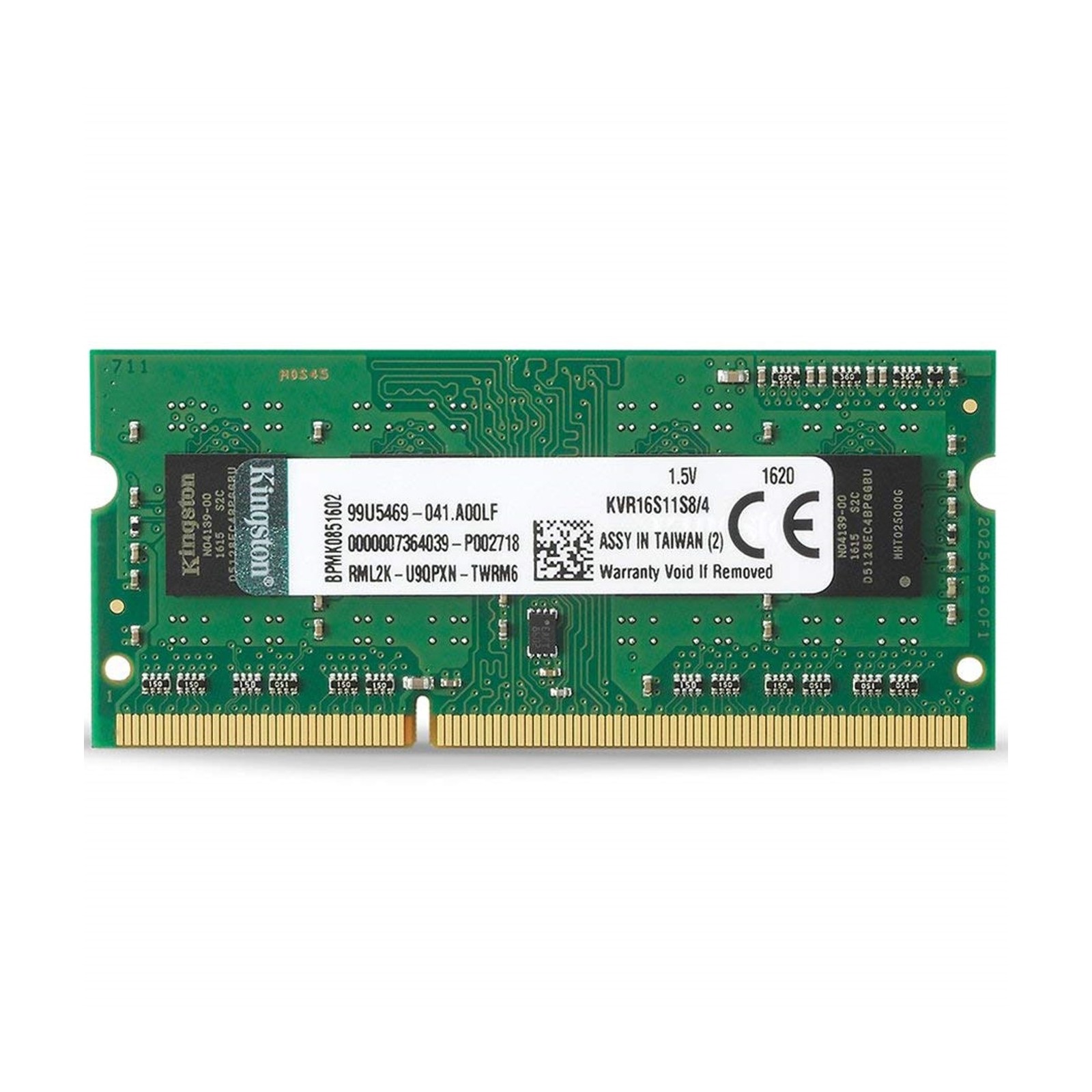 Memoria ddr3 4gb kingston sodimm 1600mhz