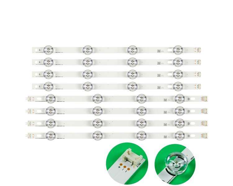 Kit 8 piezas tira de LED para LG 42 TV 42LB5800 42LF5600 42LB6300 42LB561V 42