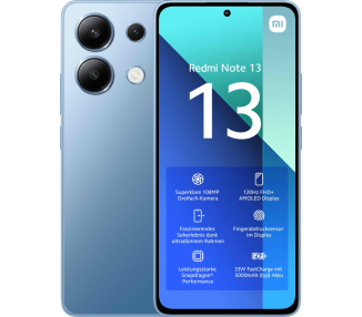 SMARTPHONE XIAOMI REDMI NOTE 13 667 6GB 128GB BLUE