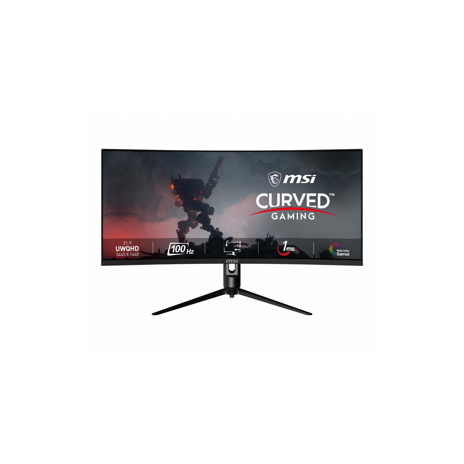 Monitor gaming 32pulgadas msi mag342cqpv uwqhd