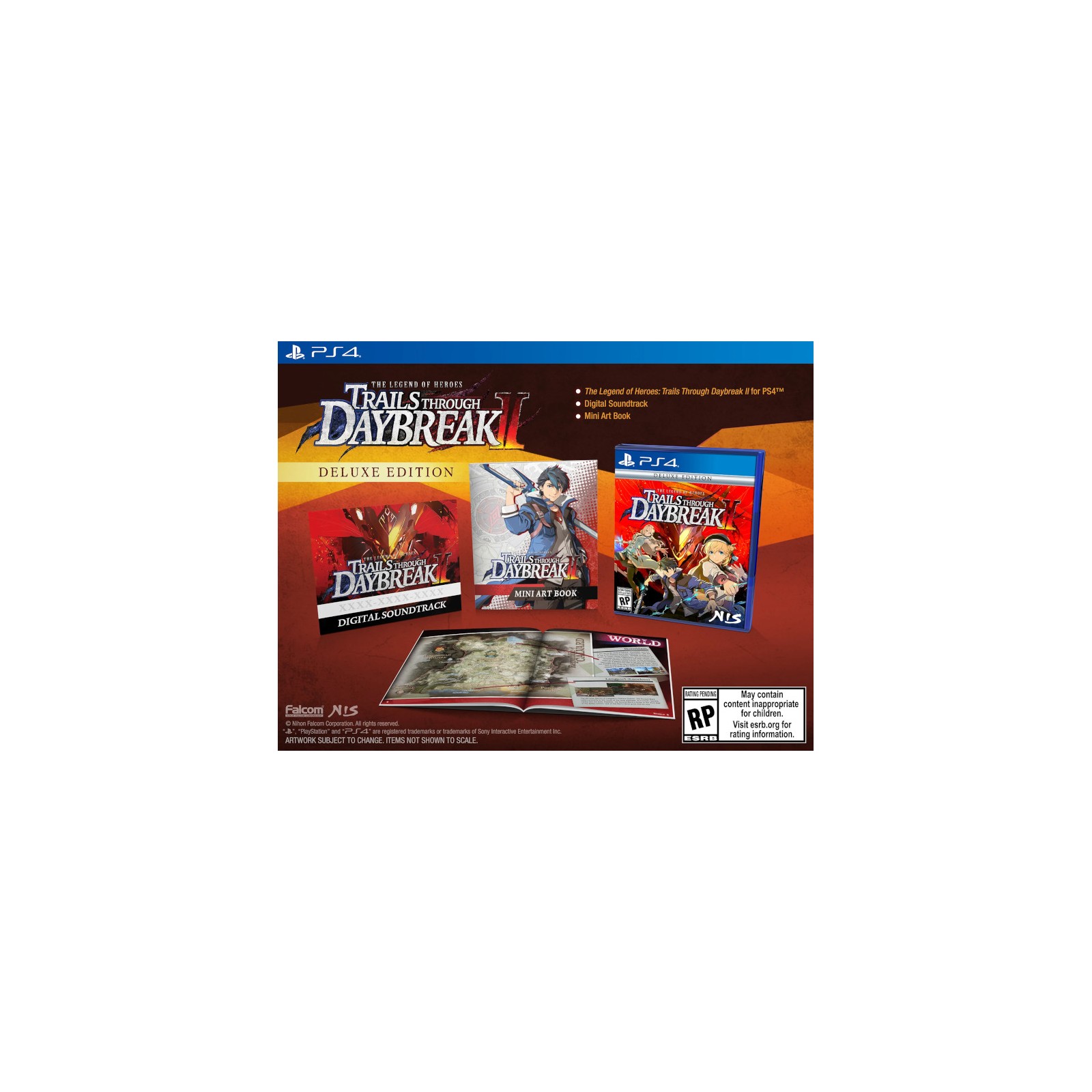 THE LEGEND OF HEROES: TRAILS THROUGH DAYBREAK II - DELUXE EDITION