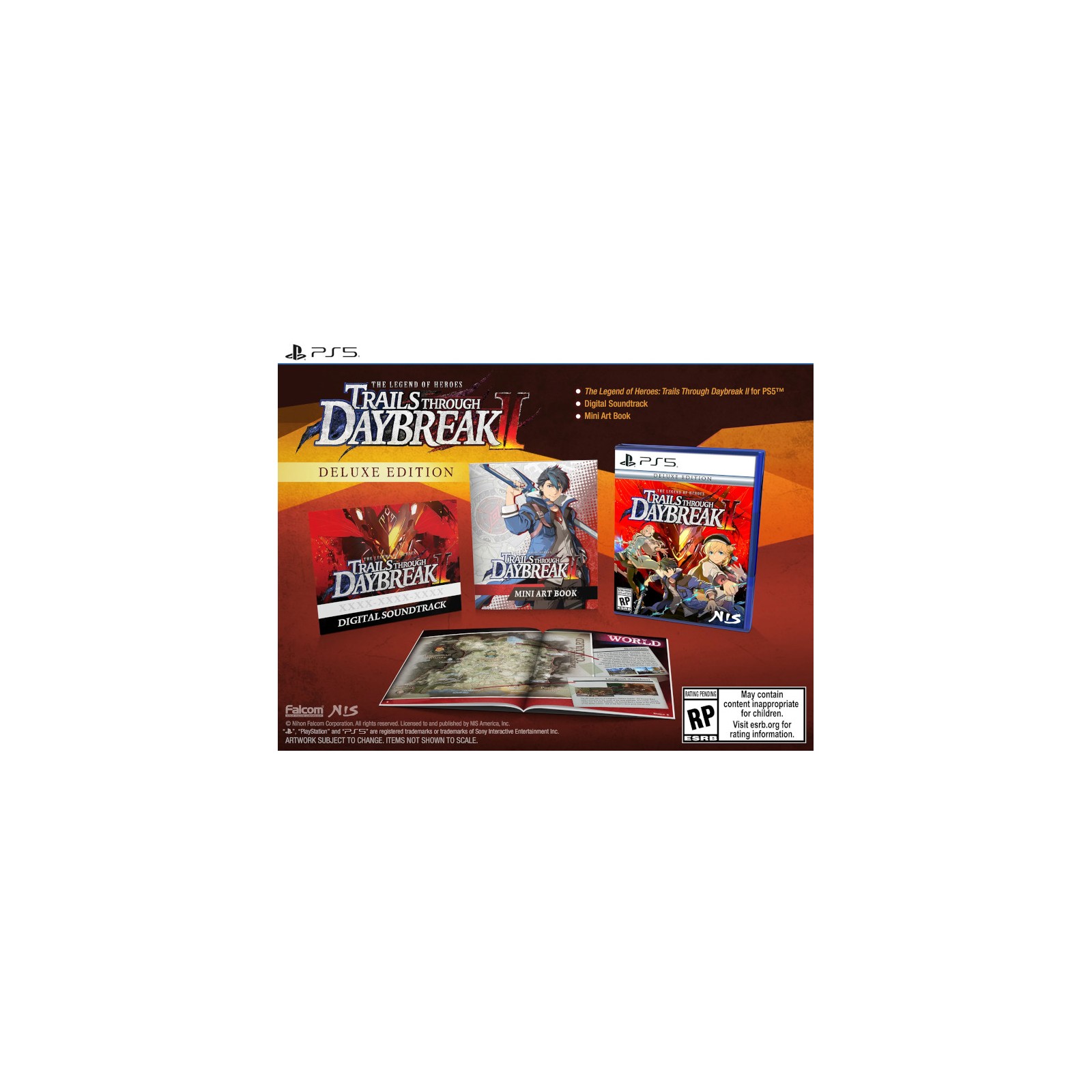 THE LEGEND OF HEROES: TRAILS THROUGH DAYBREAK II - DELUXE EDITION