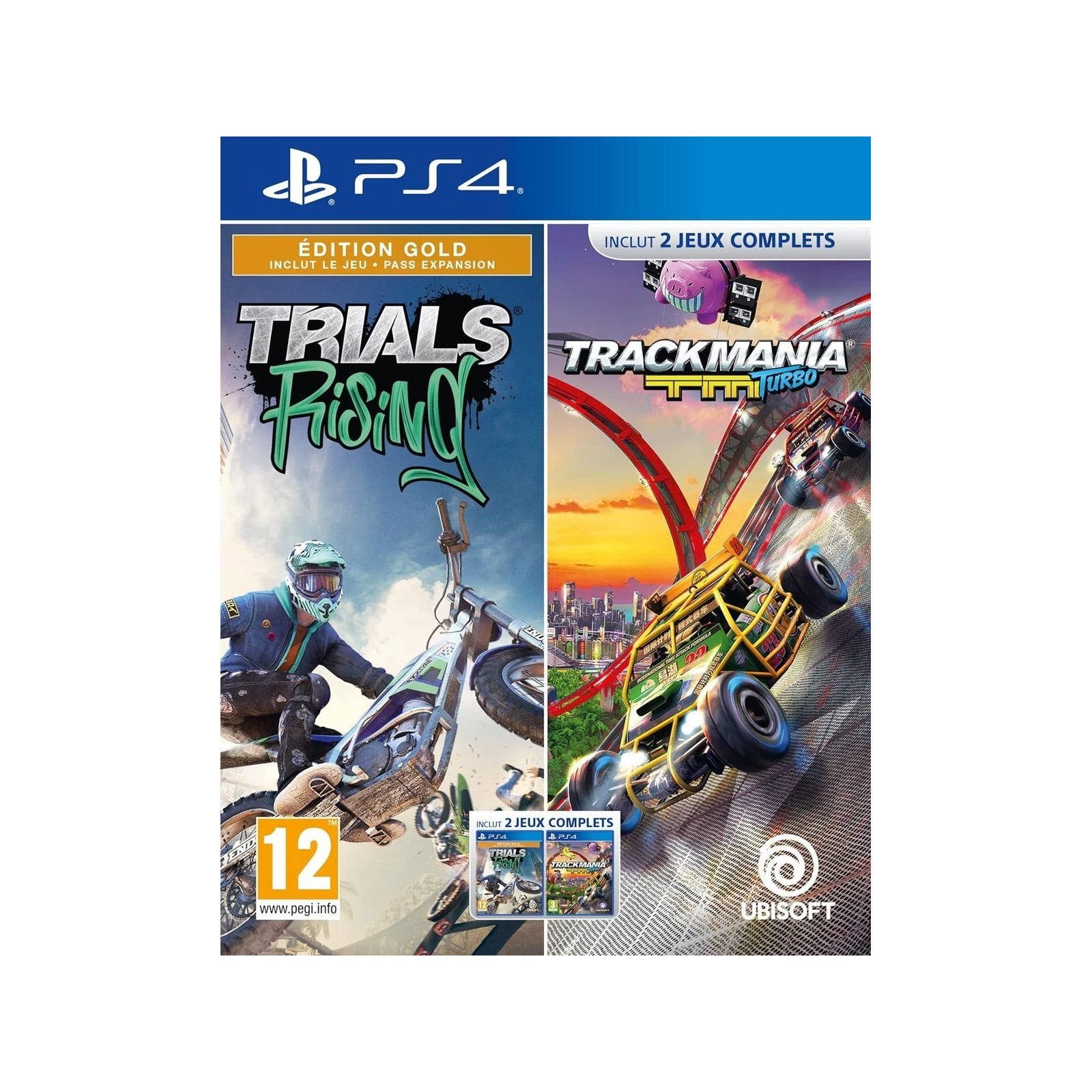 Trials Rising Gold Edition + Trackmania Turbo (FR/Multi in Game)