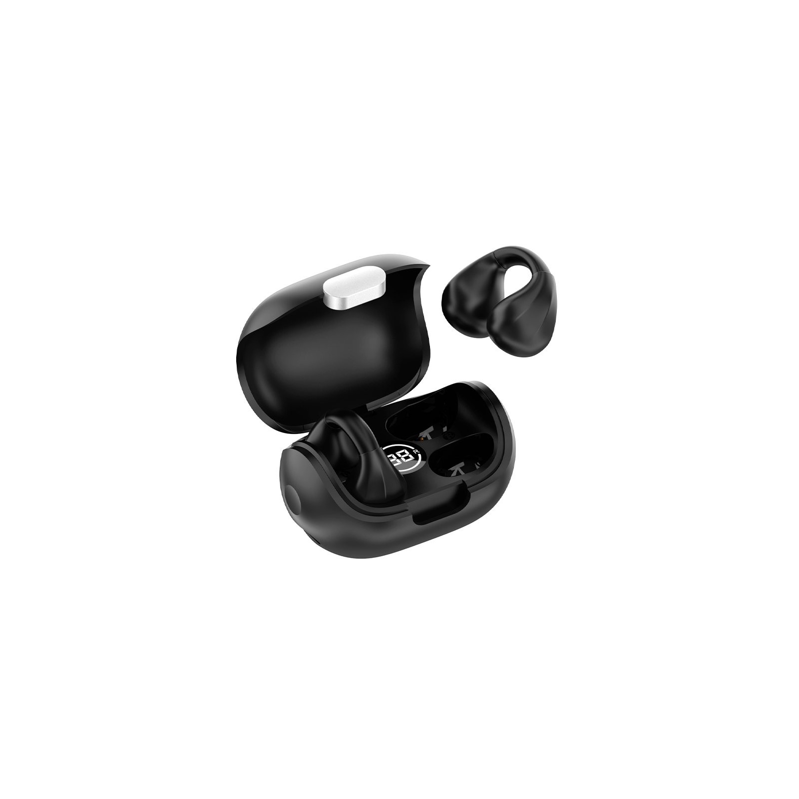 COOL AURICULARES STEREO BLUETOOTH EARBUDS CLIP NEGRO