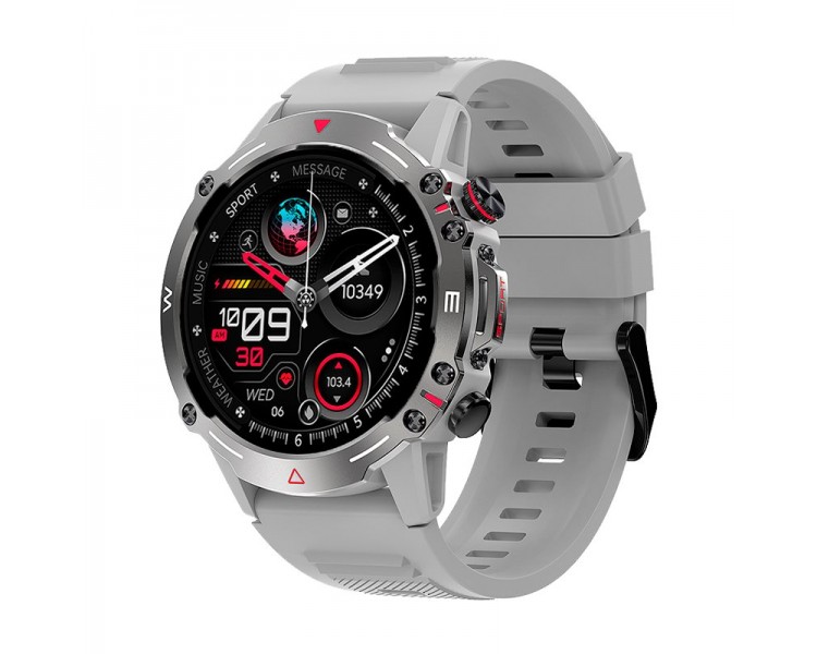 COOL SMARTWATCH PANTALLA AMOLED ADVENTURE SILICONA GRIS