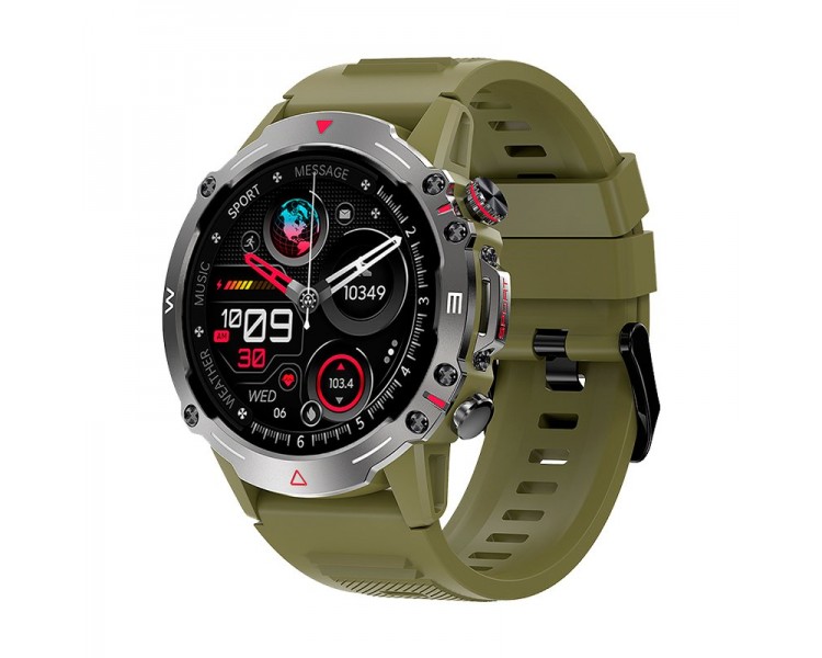 COOL SMARTWATCH PANTALLA AMOLED ADVENTURE SILICONA VERDE