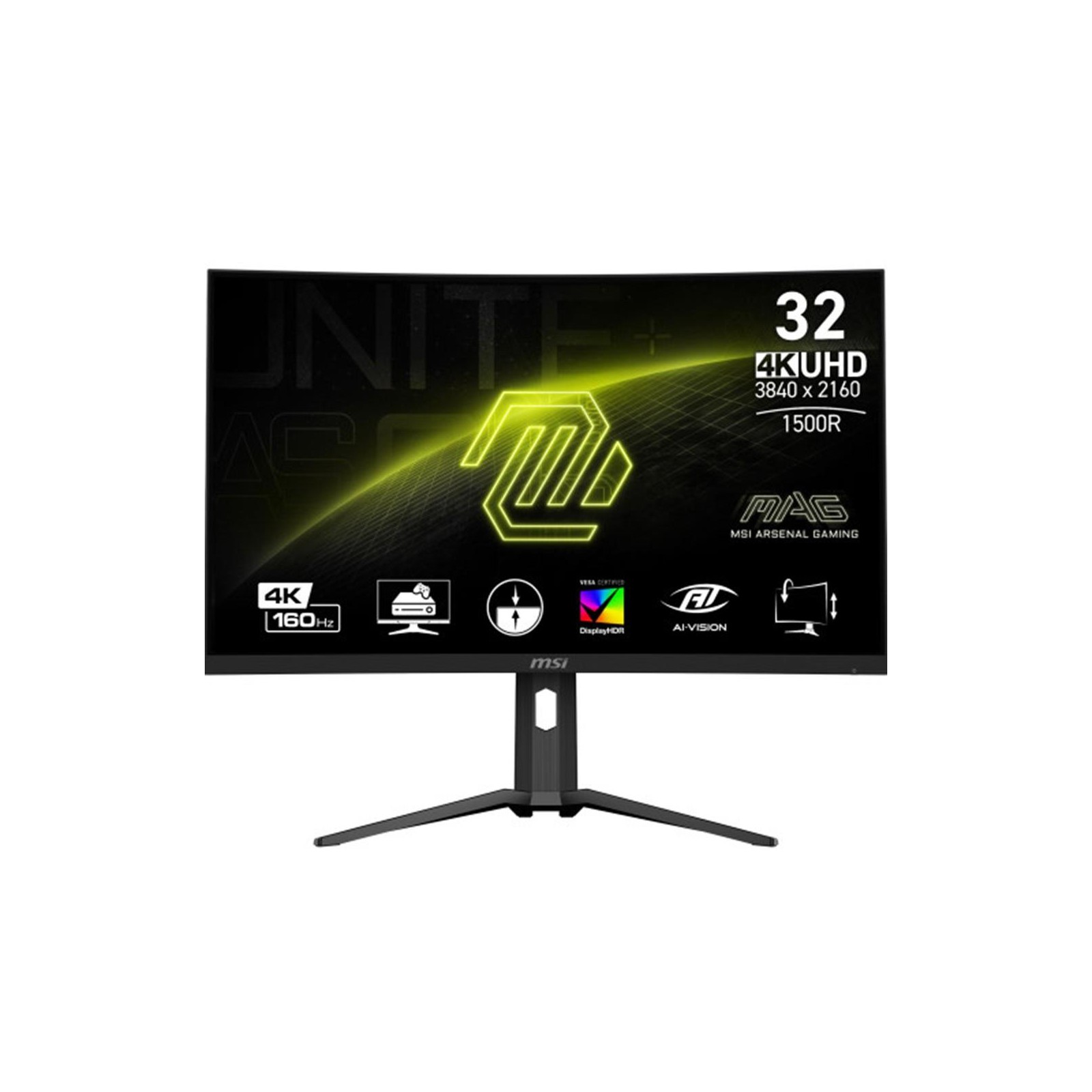 Monitor curvo gaming msi mag 321cup