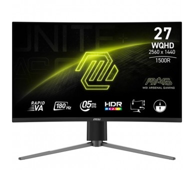 Monitor curvo gaming msi mag 27cq6pf