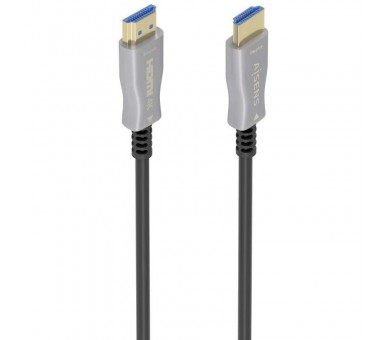 h2AISENS CABLE HDMI V20 AOC PREMIUM ALTA VELOCIDAD HEC 4K60HZ 18GBPS A M A M NEGRO 10M h2pCable HDMI V20 AOC premium alta veloc