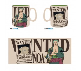 Taza abystyle one piece zoro 