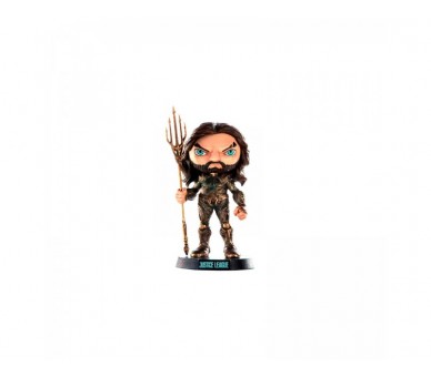 Figura Mini Co Aquaman Liga De La Justicia Dc Comics 14Cm